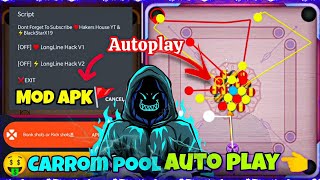 Carrom Pool Autoplay Hack 2024 🤑  carrom pool hack  Free Setup Aim Carrom King [upl. by Eciruam407]