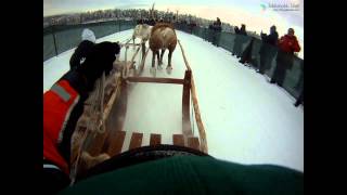 Jokkmokks marknad 2015  Renrace action camera [upl. by Champagne]