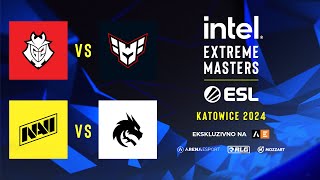 IEM KATOWICE 2024  GRUPNA FAZA  Heroic vs G2 Esports  NaVi vs Team Spirit [upl. by Maire586]