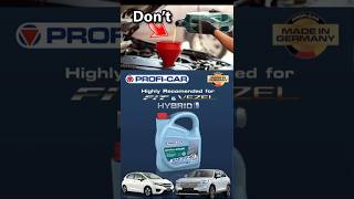 How to Cheng engine oil in proficar 0w20 hybrid cars [upl. by Gora]