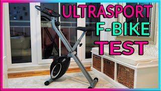 Ultrasport FBike  Das platzsparende Fitnessbike für zuhause [upl. by Bebe]