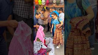 Jaipur k Bapu Bazar se kia street shopping itne saste mai🛍️ shorts minivlog daily vlog [upl. by Rockwood991]