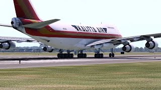 Boeing 747 Freighter Crashes on Takeoff at Brussels Airport  Kalitta Air Flight 207 [upl. by Bethina]