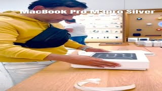 Unboxing The Sleek amp Powerful Apple Macbook Pro M3 Pro Silver In 2024 apple macbookpro shorts [upl. by Carlile]