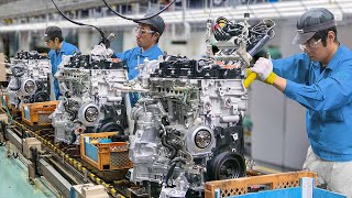 Inside Mazda Best Factory in Japan Producing Tiny Powerful Engines  Production Line [upl. by East794]