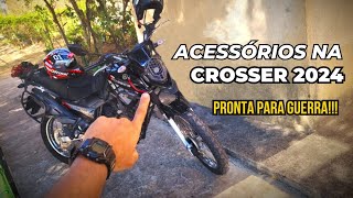 ACESSÓRIOS NA CROSSER 2024 [upl. by Iat958]