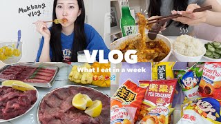 【Diet vlog】暴飲暴食モードに入ってしまったダイエッターのリアルな生理前３日間の食生活💦🍟🍰女子大学生の日常🏠 [upl. by Crim]