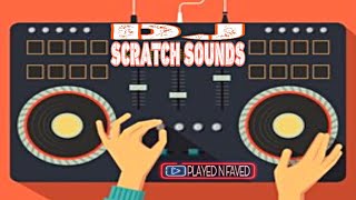 DJ Scratch Sound Effects  Various Backspin Record Scratches  Hip Hop Turntable Scratching  Free [upl. by Atoiyanap197]