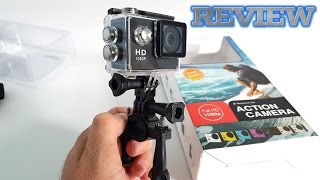 A9 1080P Action Camera REVIEW  A 30 Action Camera [upl. by Avalsorim]