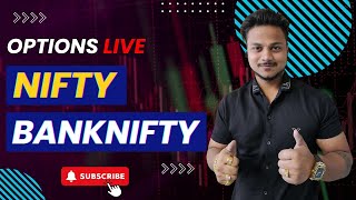 Live trading Banknifty nifty Options  Nifty Prediction live  Tradepros options nifty banknifty [upl. by Ahseet]