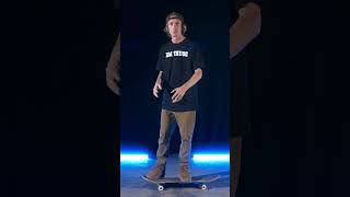 How to Nollie Backside Bigspin Heelflip Goofy Stance w Jeff Dechesare  Skate Trick Tutorial [upl. by Anthony]