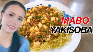 Rosalyn MizunoHOW TO MAKE MABO YAKISOBA MAPO TOFU JAPANESE YAKISOBA [upl. by Libove]