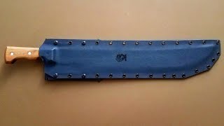 Tramontina Machete Kydex Sheath [upl. by Ahtoelc]