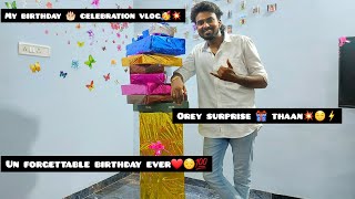 My Birthday 🎂 Celebration Vlog💥🥳 Gift🎁 mazayil Nanaindha jay💥❤💯 subscribe lifeofjay ytshorts [upl. by Arocat]