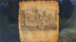 Shadowfen Treasure Map IV Location Elder Scrolls Online [upl. by Acinoryt]