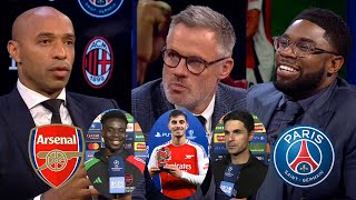 Bukayo Sakas Interview With Henry Micah Richards And Carragher🗣️ Mikel Arteta Kai Havertz Reaction [upl. by Acino685]