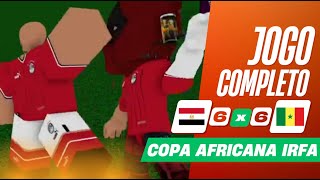 Jogo Senegal X Egito Copa Africana IRFA [upl. by Remmos]