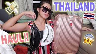 THAILAND HUGE SHOPPING HAUL Bags Clothes amp More [upl. by Klinger128]