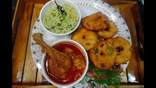 Moringa vada with coconut chutney [upl. by Lyrrehs677]