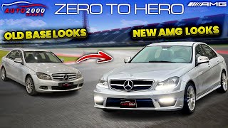 Mercedes Benz C Class W204 2009 to Benz C63 2012 Model Conversion By Auto2000Sports  AMG 🔥🔥 [upl. by Sauder232]