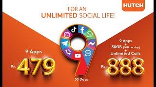 HUTCH UNLIMITED SOCIAL LIFE JUST FOR YOU [upl. by Siramaj]