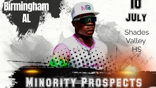 Minority Baseball Prospects Regional Showcase  Birmingham AL Full Video [upl. by Llerdnam266]