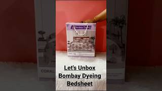 Bombay Dyeing Bedsheetshortsshortvideotrendingunboxingunboxingvideotrendtrendingshortsviral [upl. by Wolpert]