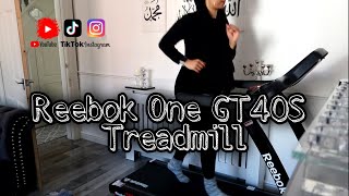 New Reebok One GT40S Treadmill Unboxing Assembly amp Demo Review  New Rug  Bengalistagram [upl. by Cirenoj688]