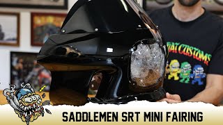 Saddlemen SRT Mini Fairing Overview  DeadbeatCustomscom [upl. by Eeryn]