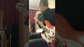 Death At Ones Elbow  The Smiths Bass Cover [upl. by Annirtak]