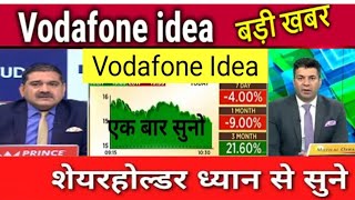 Vodafone Idea Share LATEST NEWS  Vodafone Idea Share NEWS  Vodafone idea share analysis [upl. by Sidnal170]