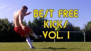 Best Free Kicks Montage  Vol 1  Beckham Curves Power Shots [upl. by Landry]