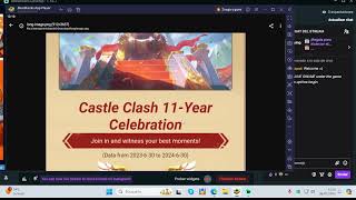 Castle Clash with music playing the update 872024 [upl. by Titus373]