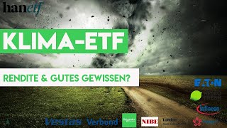 KlimaETF  Rendite amp gutes Gewissen  HANetf iClima Global Decarbonisation Enablers UCITS ETF [upl. by Judd]