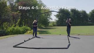 Arrow Steel Carport How To Assemble  KitSuperStorecom [upl. by Sankey543]