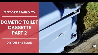 Dometic toilet cassette repair complete [upl. by Jurdi346]