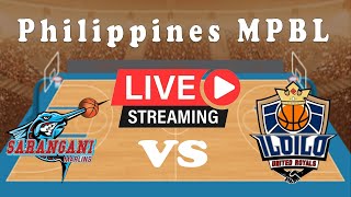 Live Sarangani Marlins Vs Iloilo United Royals  Philippines MPBL  Play in Play  Live Scoreboard [upl. by Adihsar]