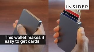 This popup wallet makes it super easy to grab the right card [upl. by Benetta]