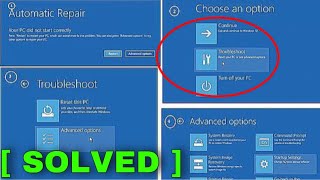 Your PC needs to be repaired Windows 1011  Fix UEFI Wont Boot [upl. by Divd]