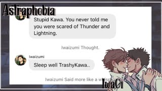 Astraphobia  IwaOi  Haikyuu [upl. by Matta]