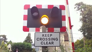 Aylesford Village Level Crossing Kent 2015 [upl. by Ursel]