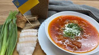 delicious Ukrainian borscht [upl. by Terb97]