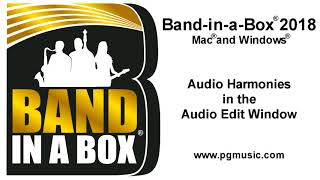 BandinaBox®  Audio Harmonies Mac® amp Windows® [upl. by Leduar827]