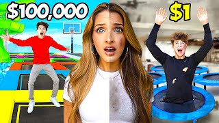 1 VS 100000 TRAMPOLINE PARK CHALLENGE [upl. by Francene199]