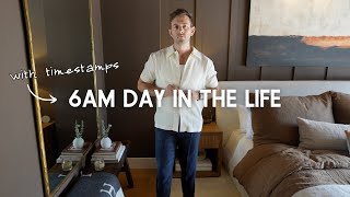 6AM Day in the Life Vlog Shopping in SoHo Louis Vuitton Mr Porter Haul and Meal Prepping [upl. by Adnirolc]