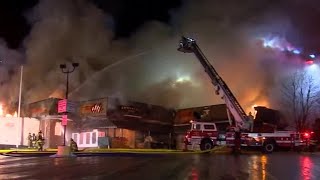 Overnight fire destroys iconic Wolfeboro business [upl. by Icak883]