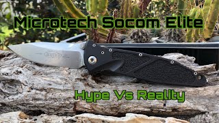 Microtech Socom Elite Manual “Hype Vs Reality” [upl. by Haran]