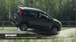 Fiat Panda 4x4 2012 offroad test [upl. by Farrow578]