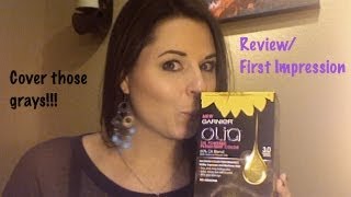 Olia Permanent Hair Color Review  First Impression [upl. by Cohlier]