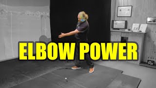 Elbow power  Let your elbow add to the power through the ball… [upl. by Dallis]